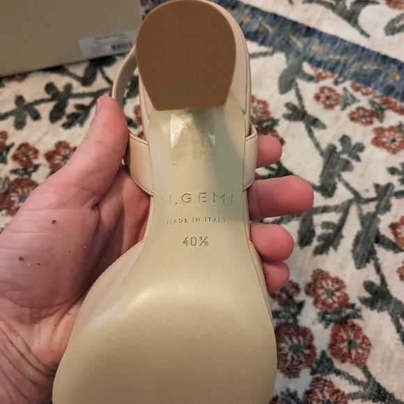 M. Gemi Mia 90mm Leather Heels - Picture 3 of 5